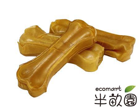 《古德狗》台灣製作-磨磨牛3吋原味積木骨(8支/160g/包)