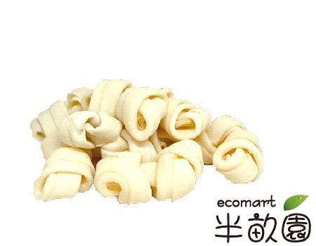 《古德狗》台灣製作-磨磨牛2.5吋白色牛皮骨(10支/160g/包)